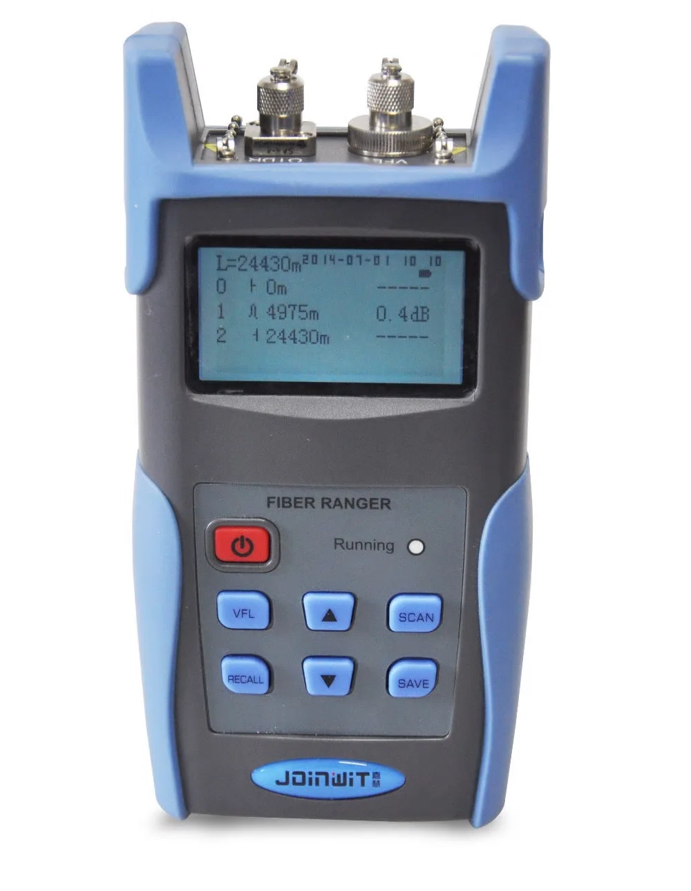 

Free Shipping Optical Fiber Ranger 60KM OTDR Principle Tester Meter JW3304A FTTx Network Fiber Optic FTTH Tool Kit