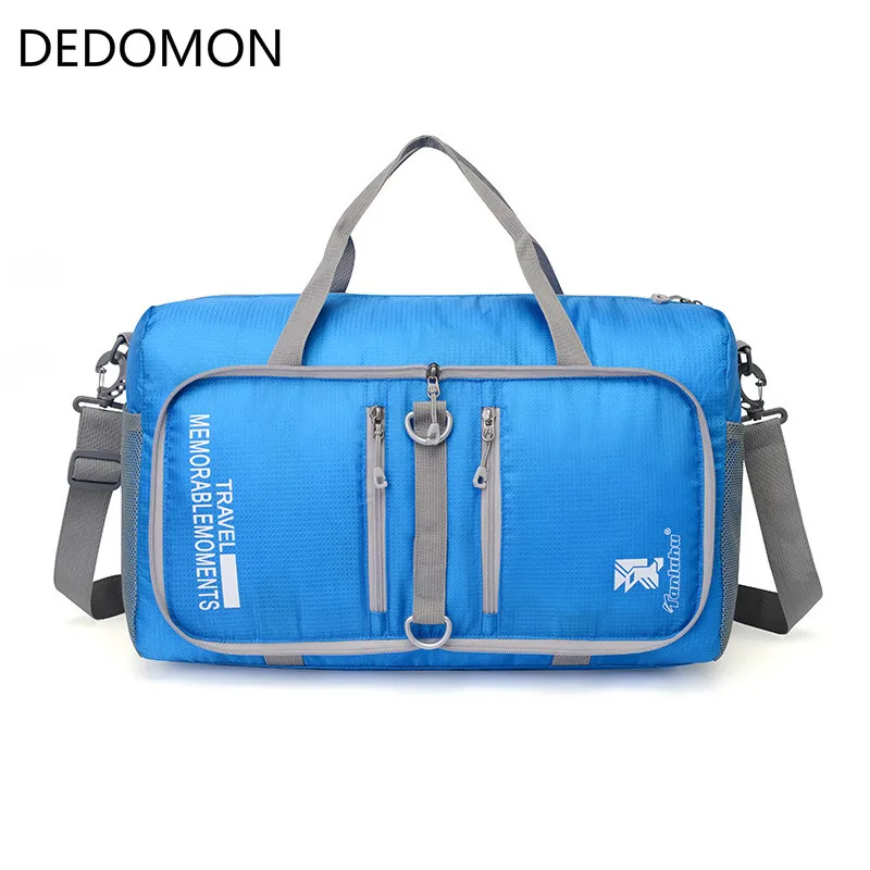

Outdoor Unisex Large Capacity Foldable sling shoulder Multifunctional sport bag Travel sport Fitness Gym Baghandbag Duffle Bag