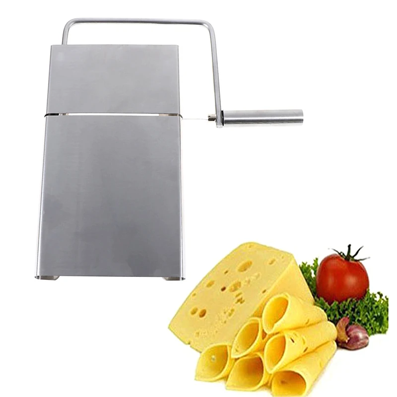 1PC Stainless Steel Cheese Slicer Butter Cutting Board Eco friendly Butter Cutter Knife Board