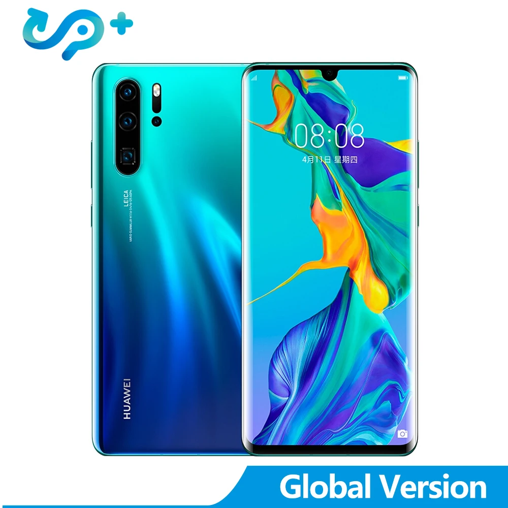 Global Version Huawei P30 Pro Mobile Phone 6.47 inch OLED FHD+ 2340*1080 pixels Screen Smartphone Support NFC OTG GPS Android 9