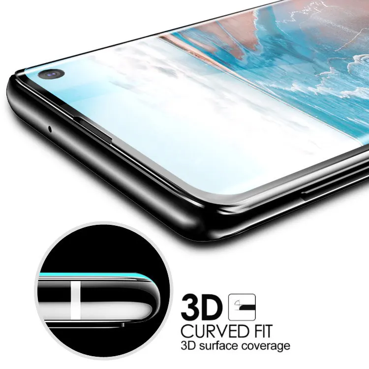 Mobile Privacy Curved Screen Protector For Samsung Galaxy s10 s10 E s10 Plus Tempered Glass