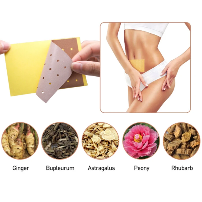 

12pcs/bag Sumifun Slimming Patch Belly Abdomen Weight Loss Fat Burning Slim Patch Cream Navel Stick Efficacy Strong