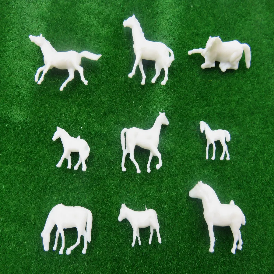 ho scale architecture white horse (1)