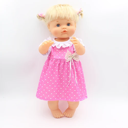 Популярное платье, Одежда для кукол, подходит для 35-42 см, Nenuco, кукла Nenuco su Hermanita, аксессуары для кукол - Цвет: 9