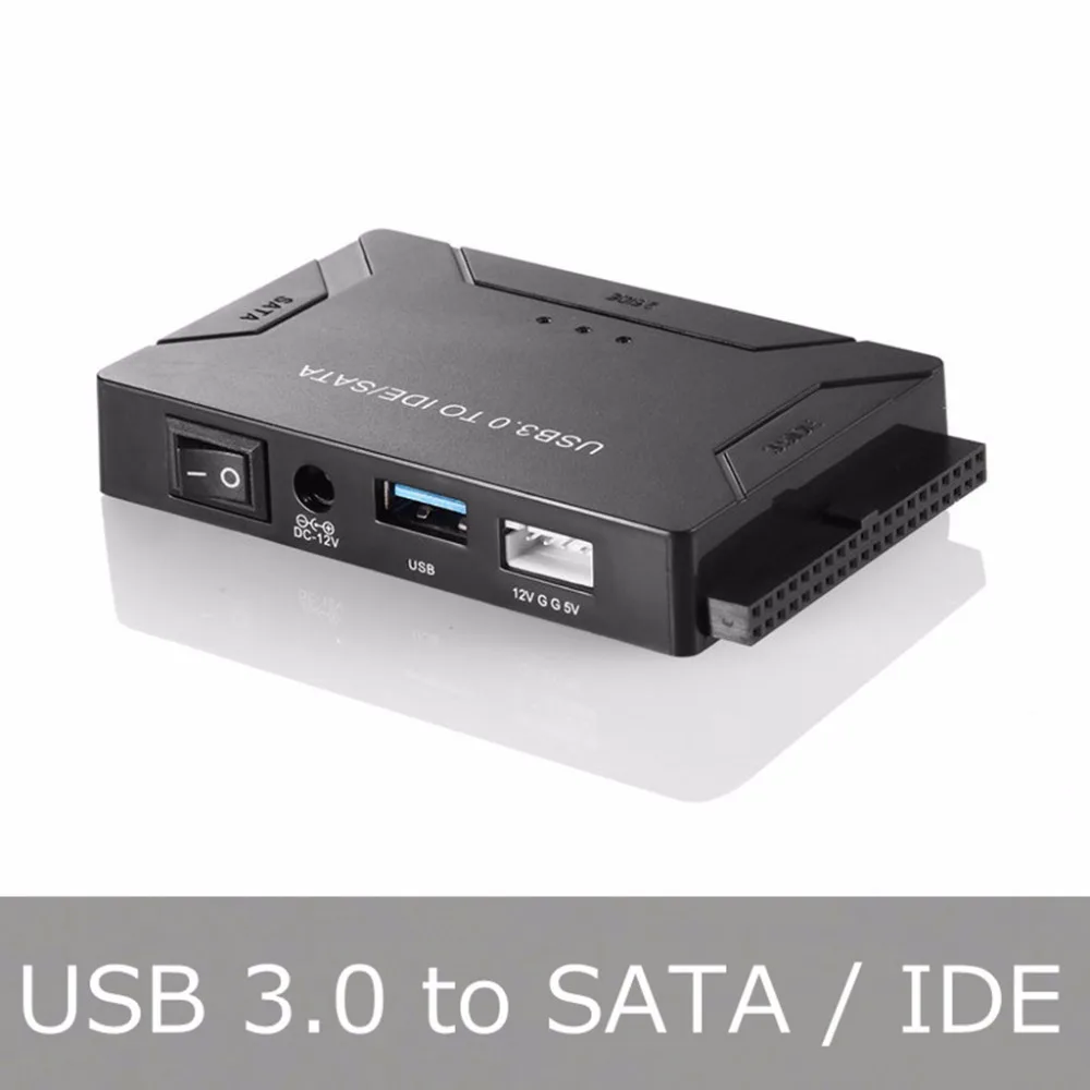 USB3 0 to SATA IDE Hard font b Disk b font Universal Adapter Converter with External
