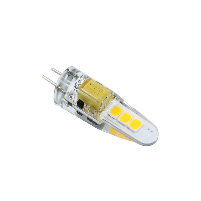 G4 4W 2835 6SMD 400-500LM теплый белый или холодный белый декоративный DC AC10-20V светодиодный двухконтактный светильник JTFL048-1 1 шт