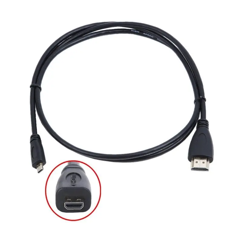 Slim 10FT Micro HDMI Cable Type A to D For Acer Iconia Tab A500 Tablet to HDTV 