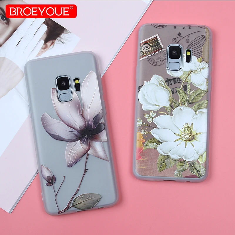 

Cases For Sumsung A5 2017 S8 S9 J5 Note 9 S7 Edge S9 Plus A6 Plus A8 2018 3D Relief Silicon TPU Soft Case For Note 8 J5 2016 A8