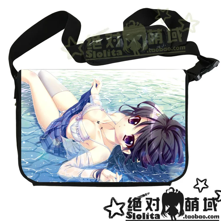 New Animation izumi_tsubasu Anime Crossbody Messenger bags student Shoulder School Bag Notebook Case | Багаж и сумки
