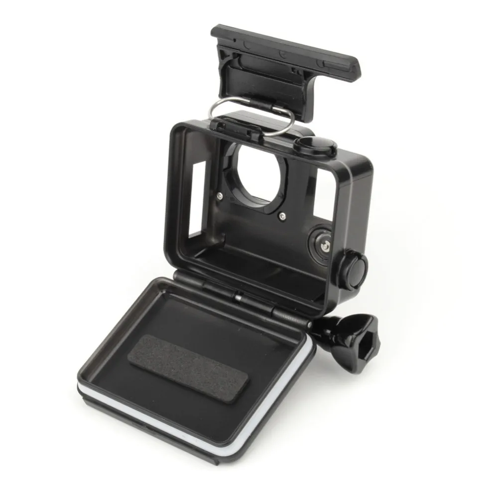 Gopro Hero 43 plus Side Opening Blackout Housing Case Side Open Black Skeleton Protective Cover Shell for GoPro Hero 4 Gopro Hero 3+ GoPro Hero 4 Blackout Housing Case Side Opening Housing Case (2)