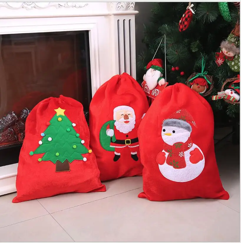 2020 Navidad Christmas Holiday Decorations for Home Drop Ornament Gift Bags Holders Candy | Дом и сад
