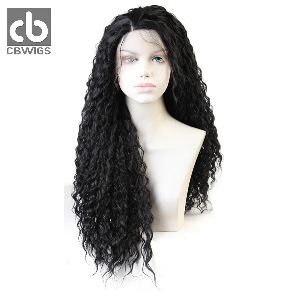 CBCBWIGS U Shape Lace Cap 1B Black Color Women Afro Kinky Curly