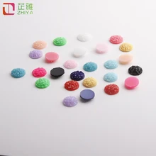 

Free Shipping Multicolor 10mm 50pcs AB Flatback Resin Round Stone beads flatback Resin Rhinestone For DIY Wedding Decoration
