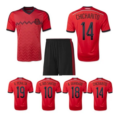 red mexico soccer jersey