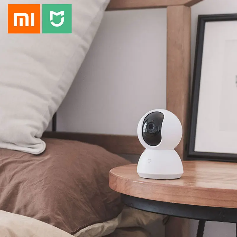 Оригинальная смарт камера Xiaomi Mijia с Wi Fi ip веб 1080P углом обзора 360 градусов