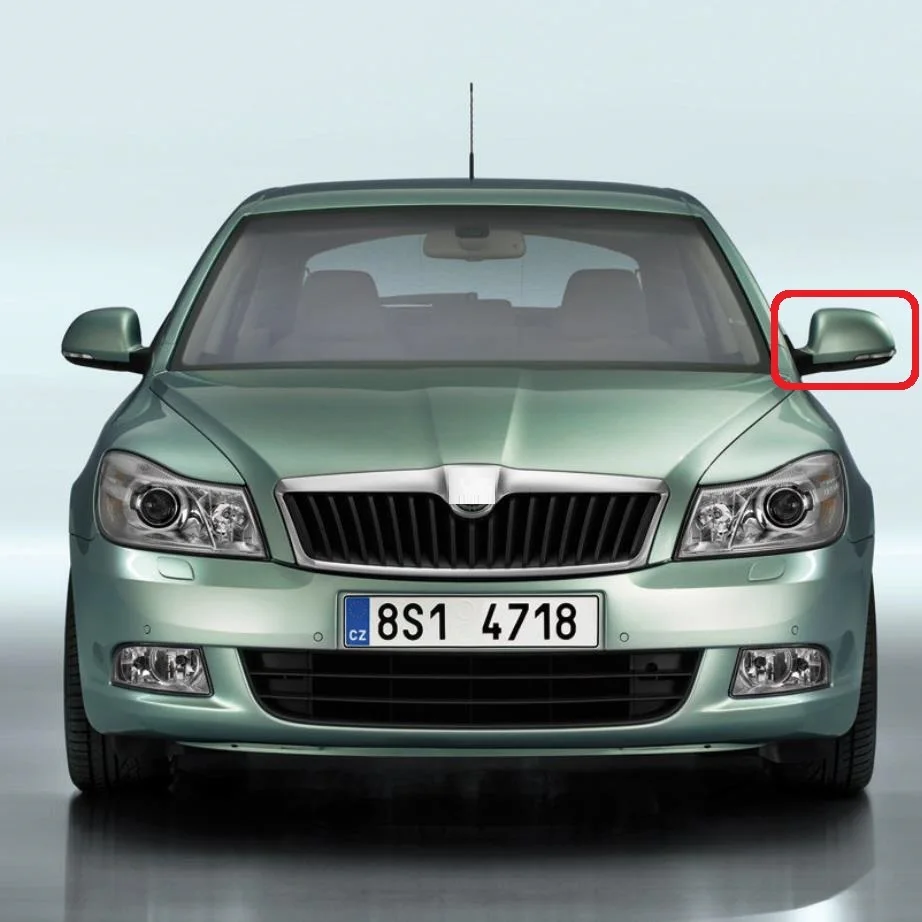 Автомобильное Зеркало для Skoda Octavia A6 MK2 2009 2010 2011 2012 2013 автомобиль-Стайлинг с подогревом Электрическое крыло боковое зеркало заднего вида Левая сторона водителя