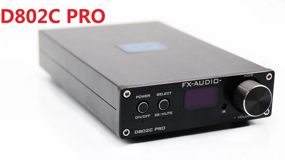 US $98.79 2018 FXAudio D802C PRO Full Digital Amplifier BT42 Input USBRCAOpticalCoaxial Input 24Bit192KHz 80W2 No Power Adapter