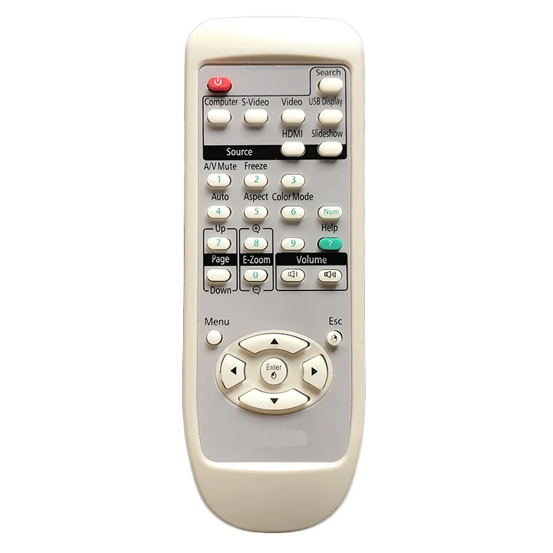 التحكم عن بعد لإبسون العارض EB-1776W EB-TW540 EB-1771W EB-TW450 EB-W31 EB-S11 EB-W12 EB-X12 EB-S72 EB-S82 EB-S31 EB-W31