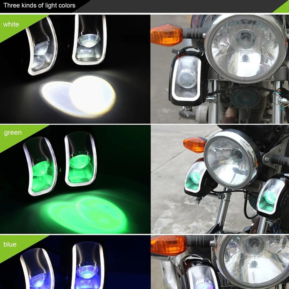 

Waterproof Motorcycle Electrombile Bluetooth Speaker With FM Function Light Effect Audio Radio Speaker Refitting Supplies