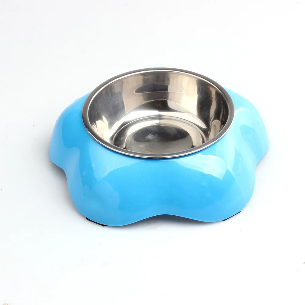 Stainless steel double bowls dogpots cats and dogs food bowl pet bowl