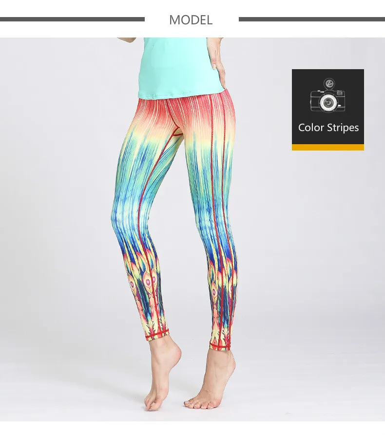 Бесшовные Леггинсы для йоги женские леггинсы с высокой талией с принтом сухие облегающие Компрессионные спортивные штаны контроль живота колготки для фитнеса
