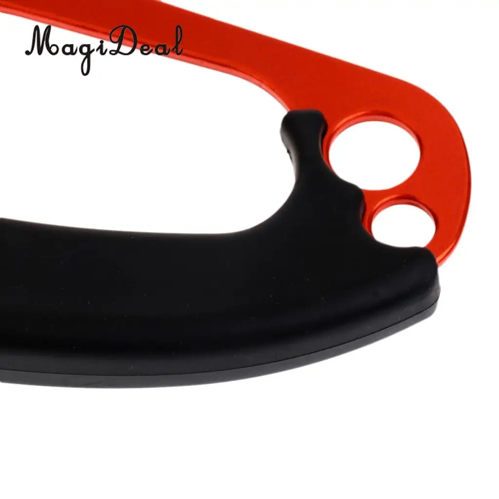 20x9cm 4KN Rescue Outdoor Climbing Gold Right Hand Ascender for 8-13mm Rope Caving Engineering Accessories