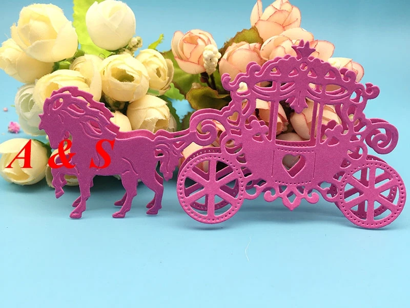  Y403 METAL CUTTING DIES The Horse-Drawn Tram Scrapbook card invitation paper craft party decor embo - 32854747447