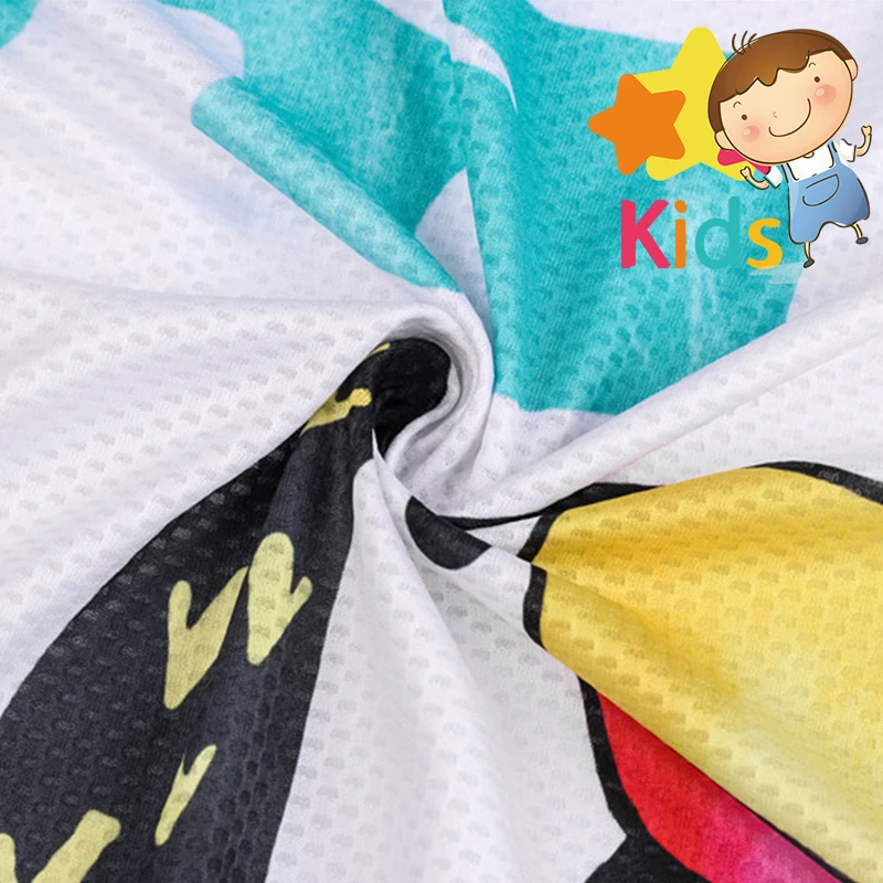 2018 Cotton Design Children's Cycling Jersey Set Quick Dry Breathable Cycling Clothing Set for Kids Ropa Ciclismo Bicycle Wear