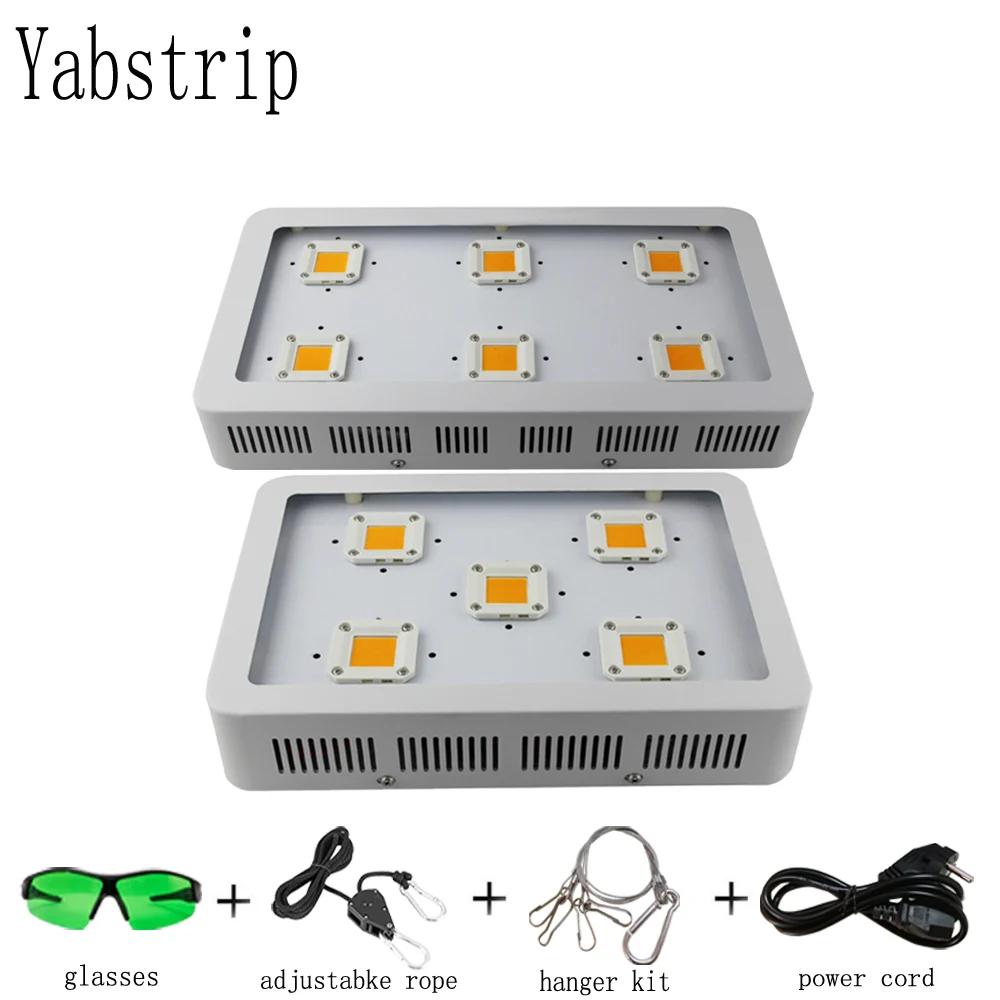 Yabstrip LED grow light 1500 Вт 1800 COB эффективный для овощей салат сеялки теплицы растения