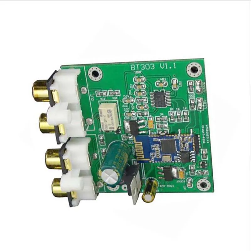 CSR QCC3003 Bluetooth 5 0 с PCM5102 независимых декодирования ЦАП аналоговый вход и выход AC6 12V/DC7