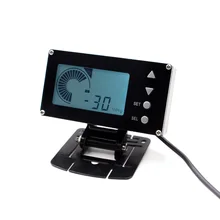 CNSPEED LCD Display EVC Electronic Boost Controller W Turbo Sensor and Electronic Valve/car meter/boost without logo