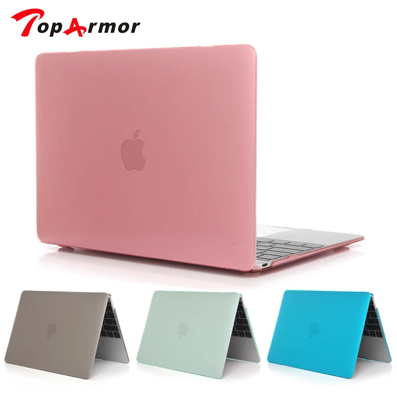 TopArmor новый жесткий кристально матовый полупрозрачный чехол для MacBook Air 11 A1465/air 13