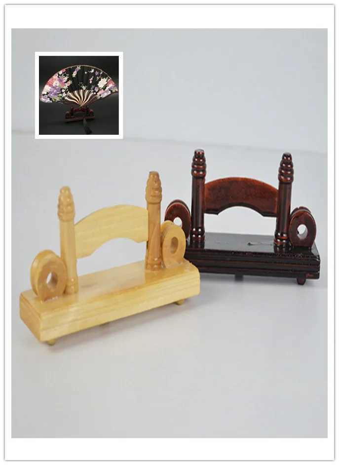 Decoration Crafts Wooden Hand Folding Fan Stand BambooSilkPaper Enchanting Japanese Fan Display Stand Decoration Crafts Wooden Hand Folding Fan Stand BambooSilkPaper Enchanting Japanese Fan Display Stand