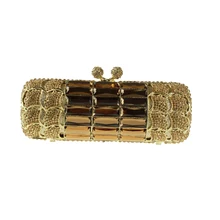 Platz Kristall Abendtaschen Designer Kupplung Berühmte Marke Frauen Kupplung 2016 Goldene Abendtaschen mit Kette Frauen Schulter Handtasche