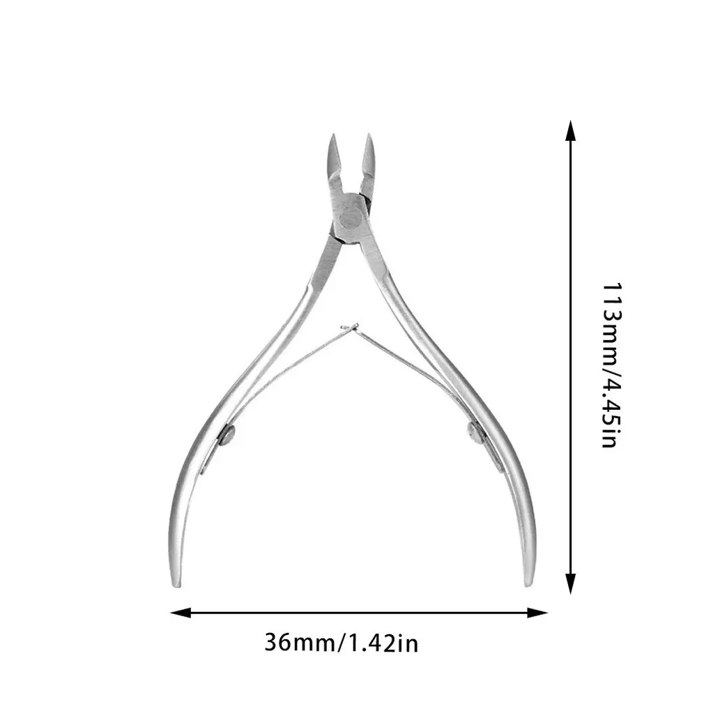 3001 Нержавеющая сталь дизайн Изысканный Серебряный для всех типов кожи инструменты для ногтей красоты ножик для ног, удаляет мертвую кожу ножницы
