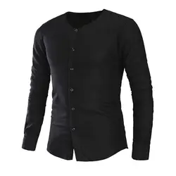 MUQGEW толстовки для мужчин 2020 бренд мужской длинный рукав однотонный Свитшот мужской slim fit рубашка белый и черный большие размеры vetements