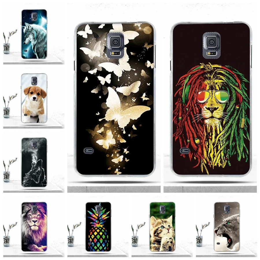 Case For Samsung Galaxy S5 SV I9600 Soft TPU Silicone Phone Cover for SM-S5 Covers Capas Fundas | Мобильные телефоны и