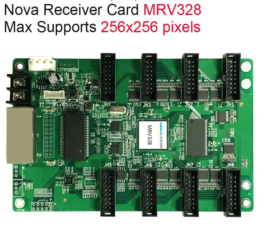 

free shipping Nova MRV328 Full clolor RGB LED Display High Fresh nova Receive Card