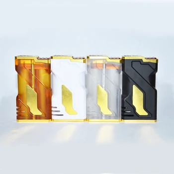 

NEW Arrivals Kratos Elite Box Mod double 18650 battery POM, PC, PEI Material e-cigarette Mechanical Mod fit 510 thread RDA mod