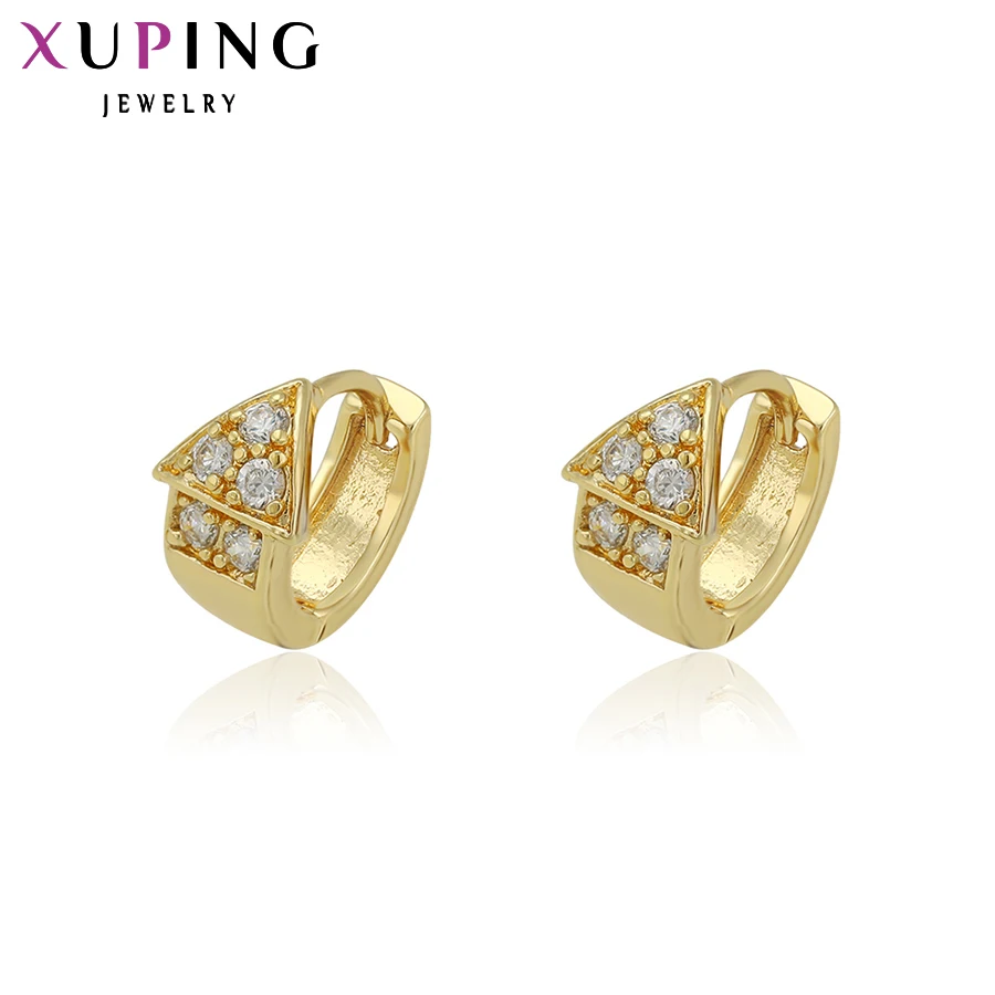 

Xuping Fashion Earrings Jewelry with Gold Color Plated Synthetic Cubic Zirconia for Women Thanksgiving S31,2-24740
