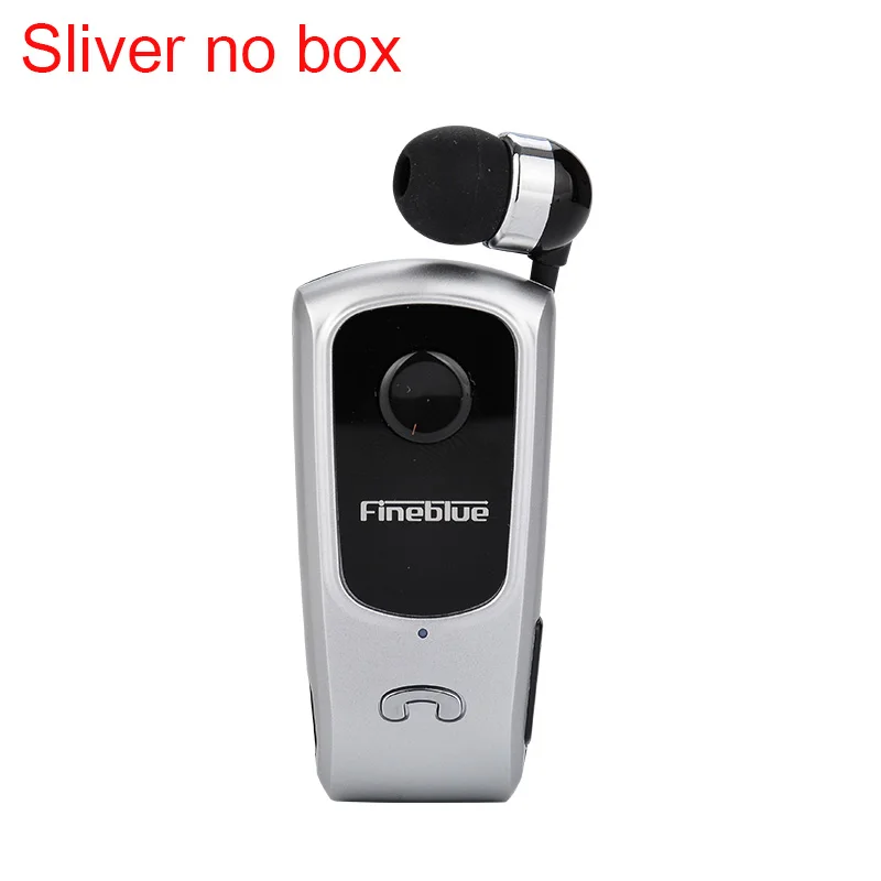 FineBlue F920 беспроводные наушники аuriculares драйвер Bluetooth наушники звонки напоминают Спортивная беговая Обувь клип гарнитура для телефона - Цвет: Silver NO box