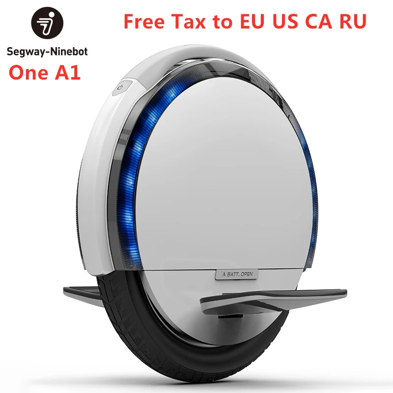 Ninebot One A1 Self Balance Electric Scooter 18km/h Unicycle Scooter Support Single Dual Batteries IP54 waterproof Hoverboard Ninebot One A1 Self Balance Electric Scooter 18km/h Unicycle Scooter Support Single Dual Batteries IP54 waterproof Hoverboard