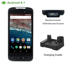 RUGLINE RT52 Wireless 2D Barcode Scanner Android with RFID Reader Handheld PDA 4000mah Battery Scanner With