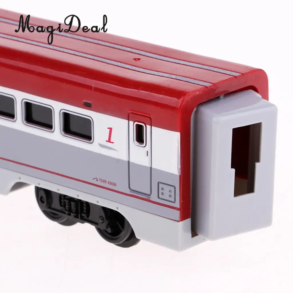 Scale Simulation Train Model Carriage Children Toy Electric Track Train Freight Car Railroad Car Diorama Wargame Accessory