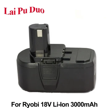 

3.0Ah 18V Li-Ion Replacement Power Tool Battery For Ryobi:P104,BPL-1815,P102,BPL-1820G,P103,P107,P105,P108,P106