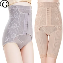 PRAYGER пояс-корсет Для женщин для похудения живота Триммер Shaper плюс Размеры Управление трусики для подтяжки живота попой трусы