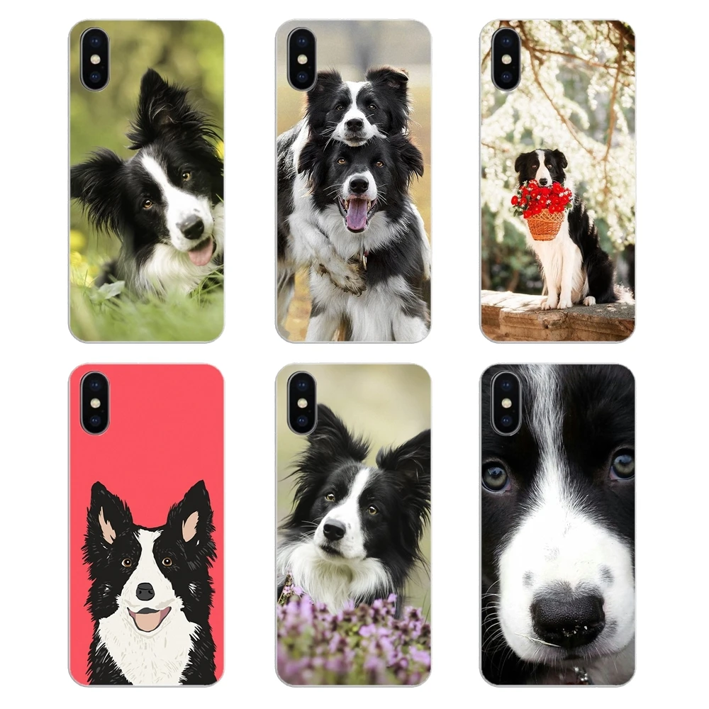 Border Collie Dog Silicone Phone Shell Cover For Huawei Honor 5A LYO-L21 Y6 II Compact Y5 2 Y5II Mate 10 Lite Nova 2i 9i |