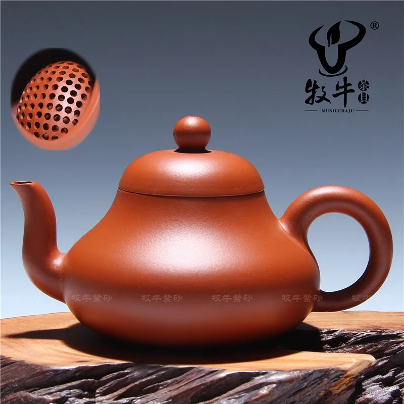 

Yixing red clay teapot Si Ting ore 160 ml of Kung Fu tea pot set mixed batch of special offer