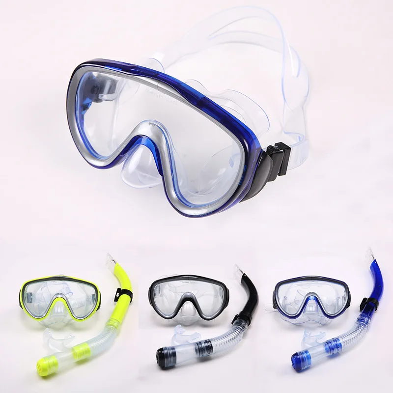 NEW Professional Scuba Diving Mask Snorkels Anti Fog Shockproof Goggles