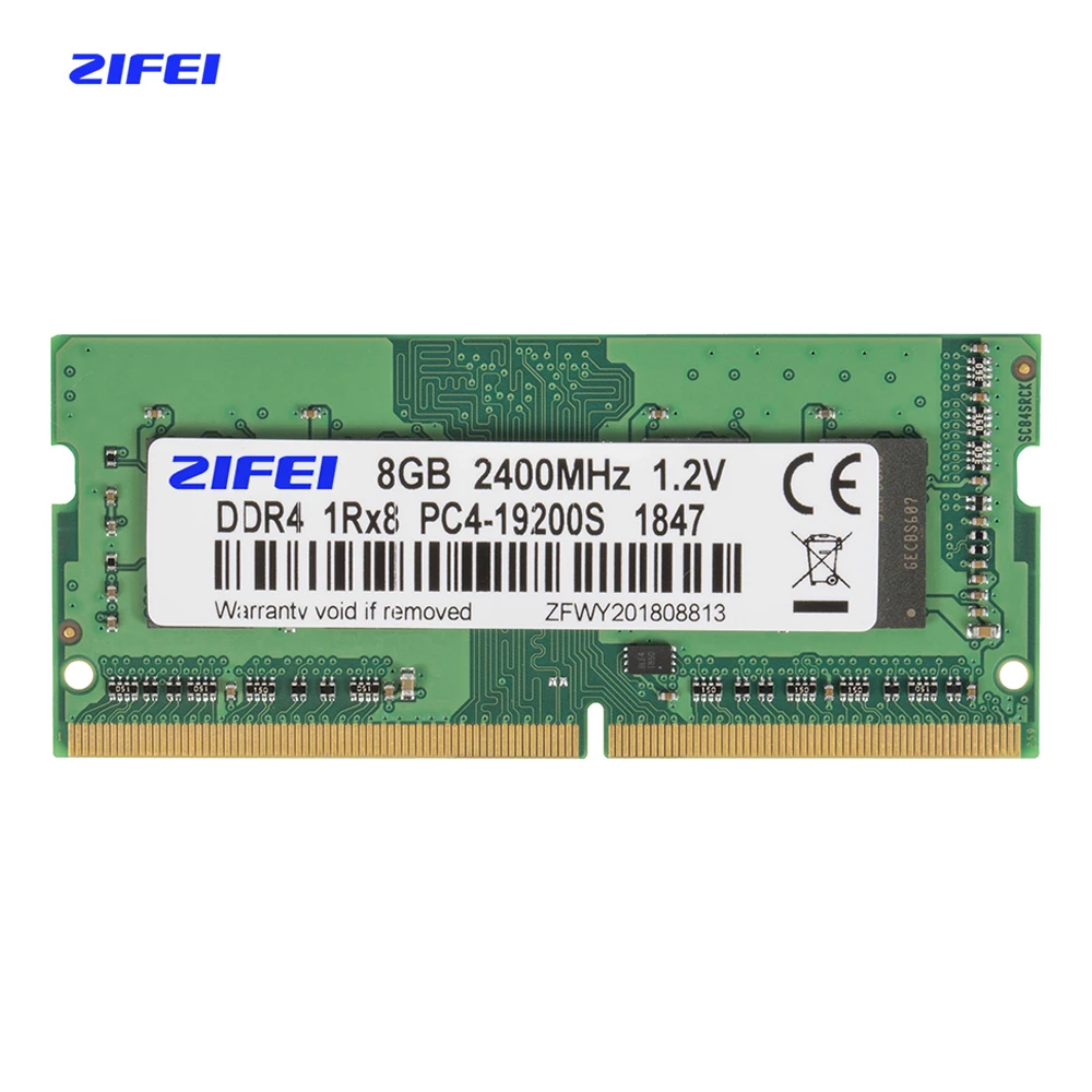 Дешево Оперативная память для ноутбука ZIFEI DDR4 8 ГБ 4 ГБ 16 ГБ 2133 2400 МГц so dimm SDRAM